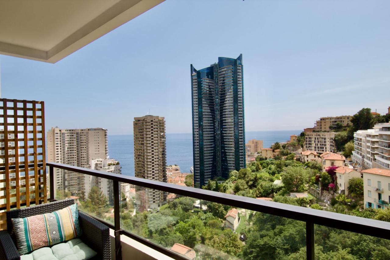 Sea View Monaco Monte Carlo Apartment Beausoleil Luaran gambar