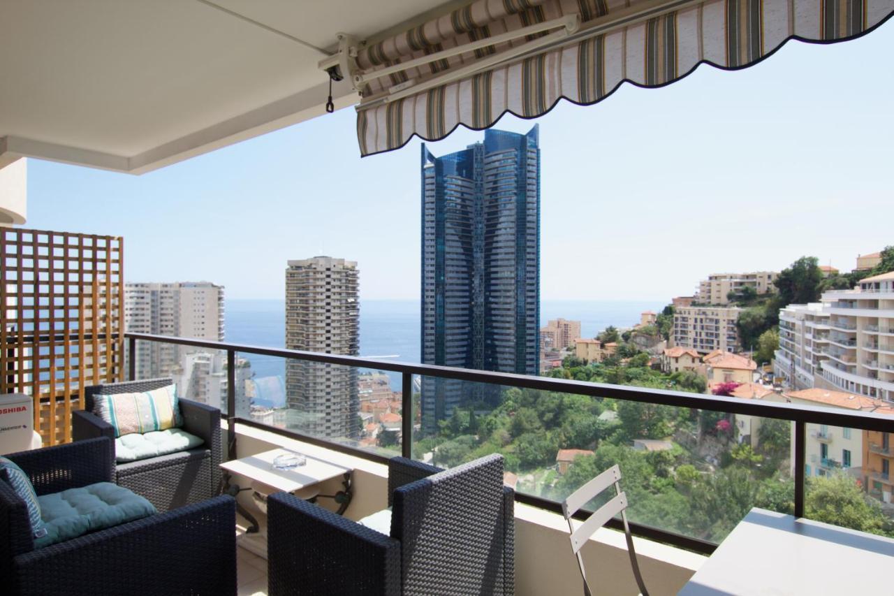 Sea View Monaco Monte Carlo Apartment Beausoleil Luaran gambar